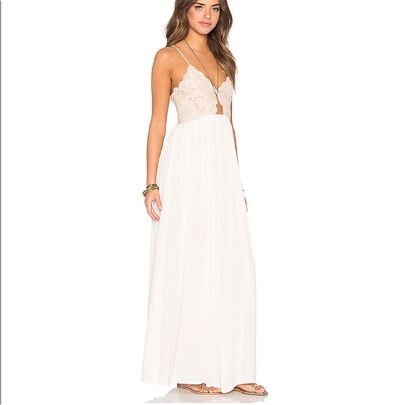 Tularosa Bryce Maxi Dress In Pale Blush New With Tags Size Small From REVOLVE - Picture 5 of 13